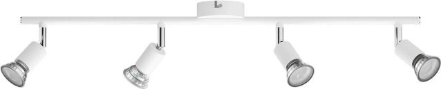 Philips Limbali LED-Deckenstrahler 4-flammig in Weiß, verstellbar, GU10, 50 W - Bild 1