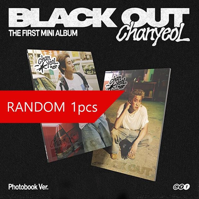 Black Out, 1. Mini-Album von Chanyeol (EXO), CD, Fotobuch Ver. - Bild 1