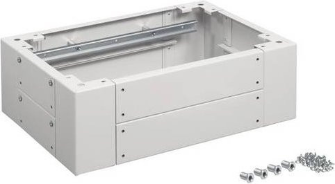 Hager Universalsockel FZ932SD für Anreih- und Standschränke IP54 SKII, Farbe Grau, B/T/H: 61,0 x 40,0 x 20,0 cm - Bild 1