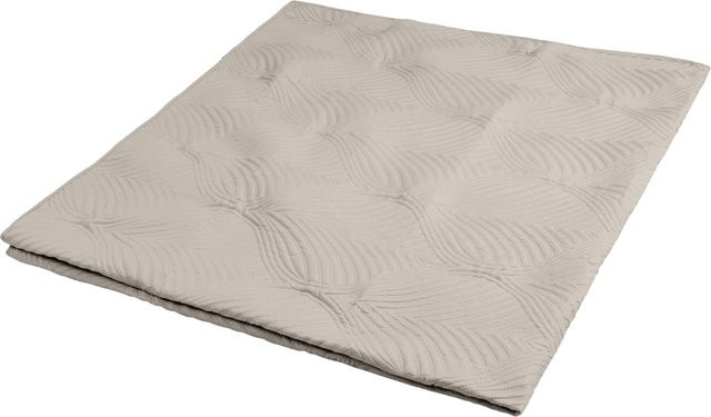 LIVARNO Tagesdecke in Beige, B/B: 220 x 240 cm - Bild 1