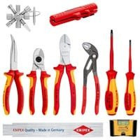 KNIPEX Erweiterungsset Elektro 1 00 20 90 V01, 10-teiliges Werkzeug-Set - Bild 1