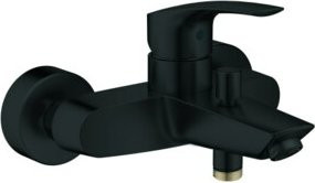 Grohe Eurosmart Wannen-Einhebelmischer für die Wandmontage, Matt Black - Bild 1
