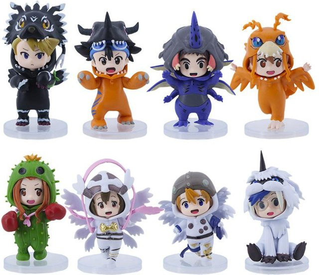Yiran toy 1 Digimon Adventure Figuren Set aus PVC 8-teiliges Set - Bild 1