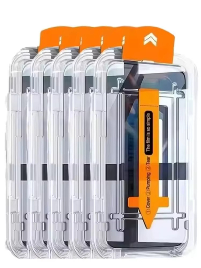 NNBILI 5er Pack Displayschutzfolie mit oleophober Beschichtung für iPhone 17, 16, 15, 14, 13, 12, 11 Pro Max und Air, transparent - Bild 6
