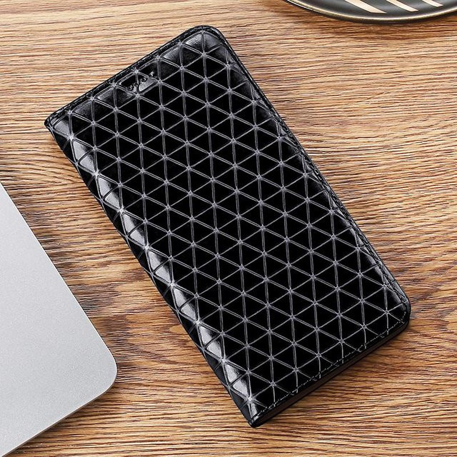 Premium Echtleder Handytasche Klapp-Portemonnaie für Xiaomi Poco F1 F2 F3 F4 F5 F6 F7 GT Pro in Schwarz - Bild 1