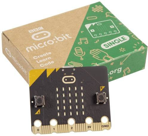 BBC micro:bit Board V2.21 Single in Schwarz - Bild 1