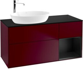 V&B Waschtischunterschrank Finion in Blau, Breite: 120 cm, Tiefe: 50,1 cm - Bild 1