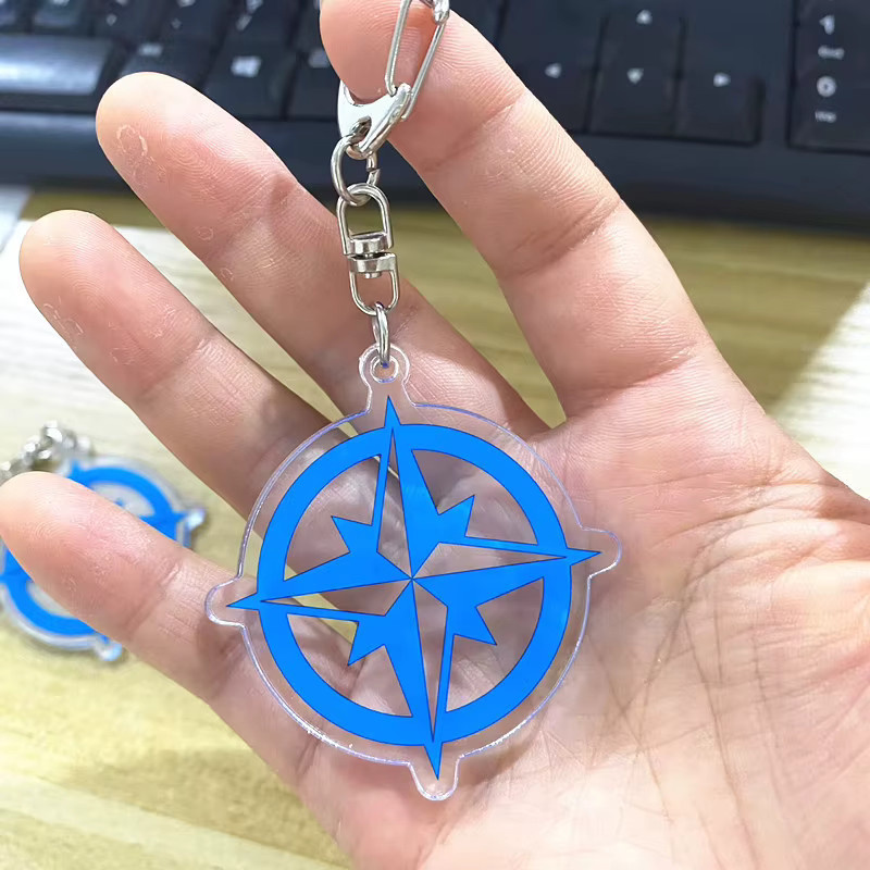 YiYuYiHua Schlüsselanhänger Acryl, Anime BanG Dream! It's MyGO!!!!! Ave Mujica, Unisex - Bild 2