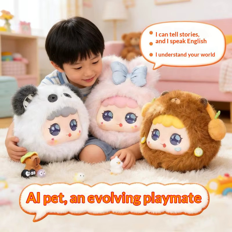 Deepseek Xiaozhi, Emotionaler Begleiter-Roboter, Elektronisches Haustier, Lila - Bild 3