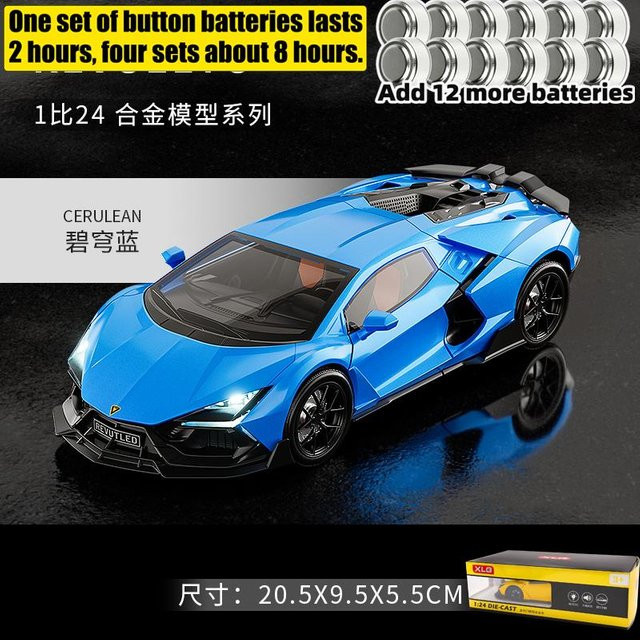 Linyi toy car Lamborghini Revuelto Modellauto, 1:24, Metall, ab 18 Jahre - Bild 1