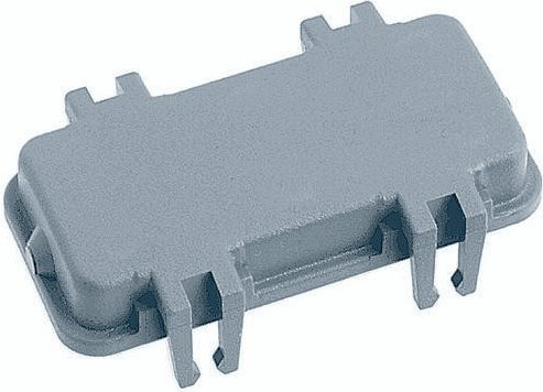 HARTING Abdeckkappe 09300245401 aus Kunststoff in Grau - Bild 1