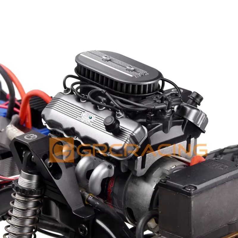 Traxxas V8 F76 427 SOHC Motor mit Lüfter und Kühler, Zubehör - Bild 3