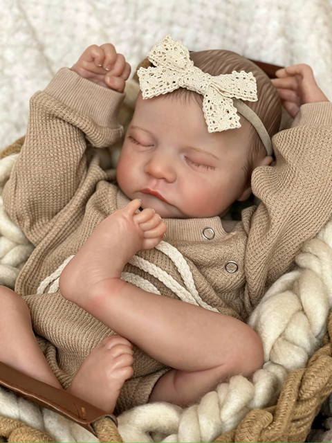 MRB Reborn-Babypuppe Levi, Puppe, Silikon, Textil - Bild 1