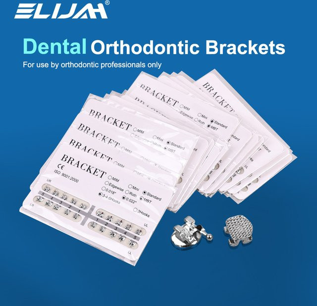 Denspay Mini Roth Bracket Standard Mbt Metall Braces, 10 Packungen - Bild 1