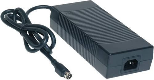 Dehner Elektronik ATS 200T-P120 Tischnetzteil in Schwarz, stabilisiert, 12 V/DC, 16A, 200W - Bild 1