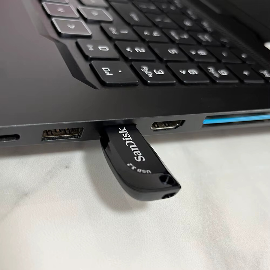 SanDisk USB 3.2 Mini-Pendrive CZ410 Speicherstick in Schwarz mit bis zu 100 MB/s Lesegeschwindigkeit - Bild 2