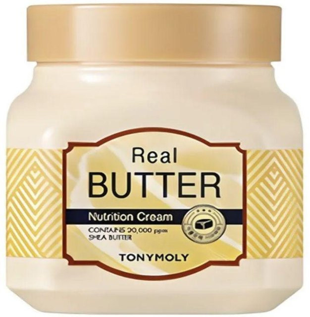 TONYMOLY Real Butter Nutrition Cream, 320 ml, für trockene Haut - Bild 1