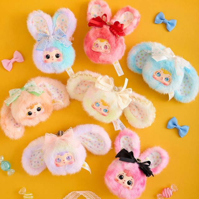 52TOYS Samuel Candy Heart Bunny, Vinyl-Puppe, Plüsch-Blindbox - Bild 1