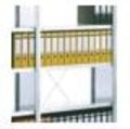 Regalwerk Standard Stahlfachboden aus Stahl in Lichtgrau RAL 7035 mit 4 Fachbodenträgern, Breite: 100 cm, Tiefe: 60 cm - Bild 1