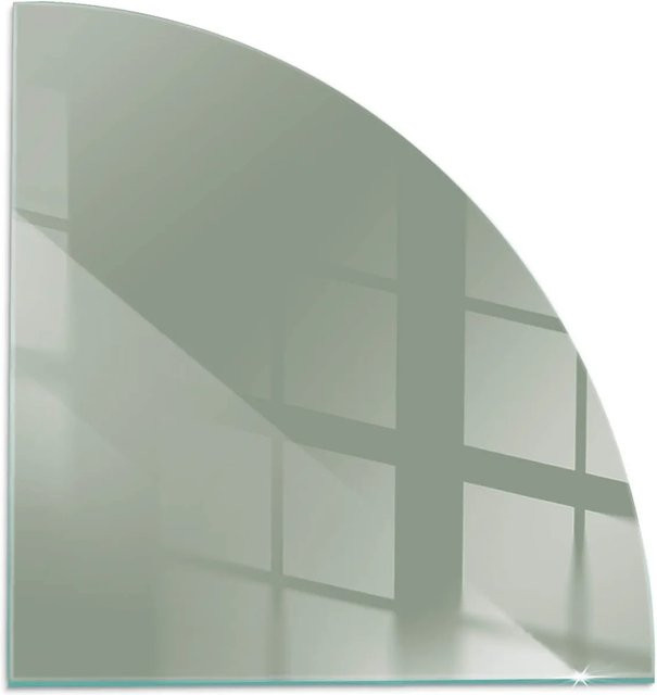 Tulup Glasbodenplatte für Kaminöfen in Grün, B/T: 100 x 100 cm - Bild 1