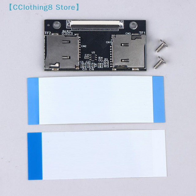 AliS8 Dual-TF Speicherkarte mit CE-Schnittstelle in Schwarz für Computer, industrielle Steuerungsmaschinen, VCR und NAS - Bild 1