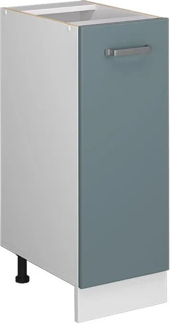 Vicco Apothekerunterschrank R-Line modern Weiß Blau Grau Breite: 30 cm - Bild 2