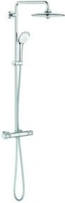 Grohe Duschsystem Euphoria 260 AP Thermostat mit Regendusche und Handbrause, Wandmontage, Chrom - Bild 1