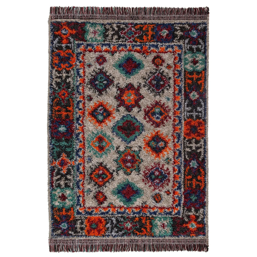 Flair Rugs Hochflorteppich Lia Shaggy Abstract Mehrfarbig B: 133 cm, T: 190 cm - Bild 2