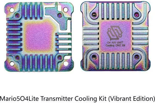 SpeedyBee Mario 5 O4 Lite / O4 Pro Zubehör Rahmeneinheit VTX Kühlung aus CNC Aluminium Legierung für FPV RC Drohnen in Multicolour - Bild 1