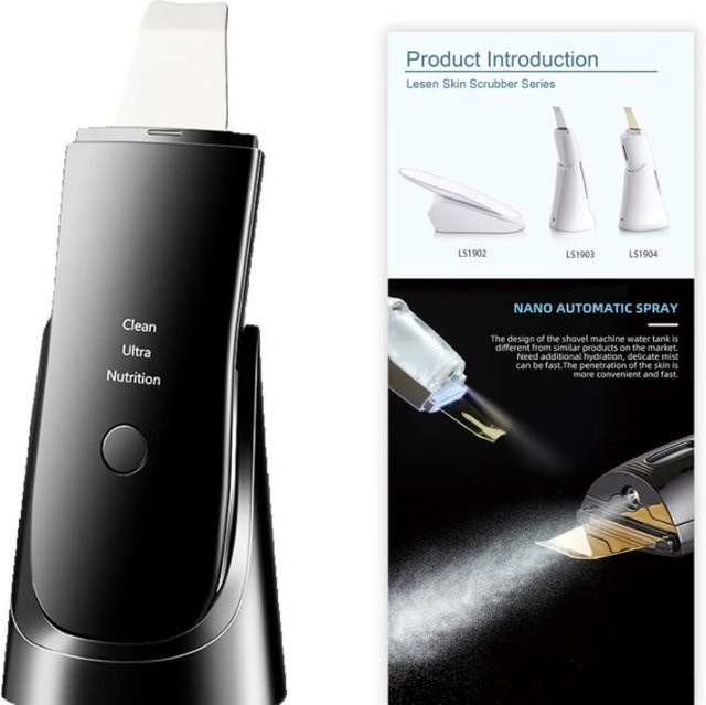 Binchi Health Technology Ultraschall Hautschaber zur Gesichtreinigung, Unisex - Bild 1