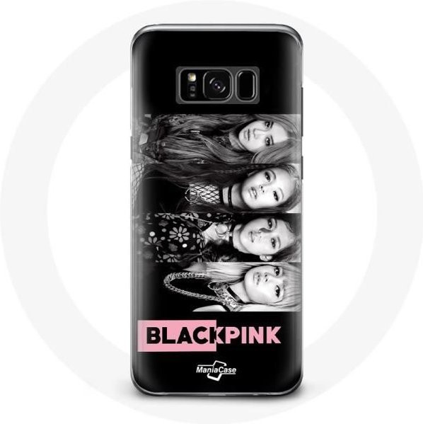 Maniacase Silikon Hülle für Samsung Galaxy S8 in Schwarz Blackpink BOOMBAYAH - Bild 1