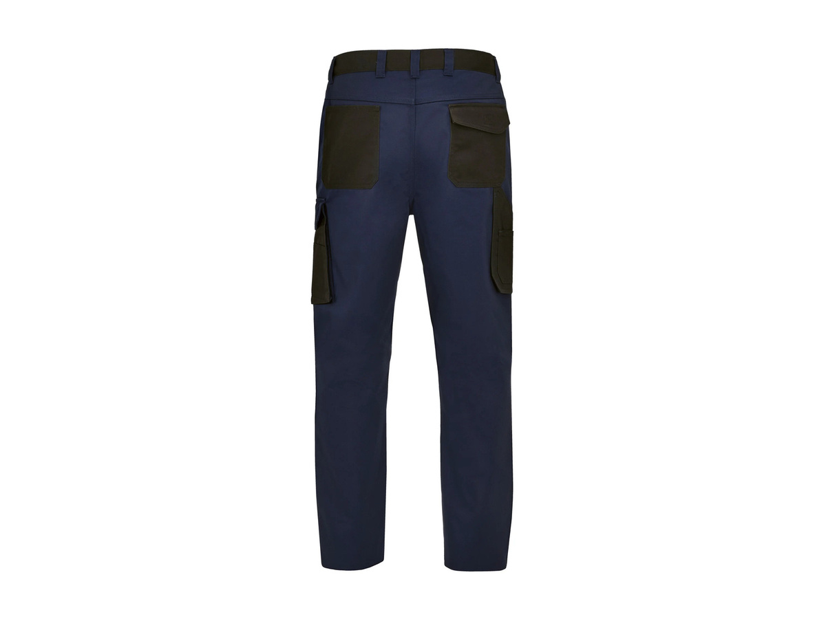 Parkside Herren Arbeitsbundhose gefüttert aus Poly-Cotton in Dunkelblau mit Kniepolstertaschen - Bild 2