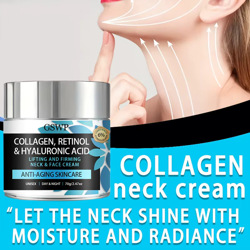 GSWP Hals- und Gesichtsstraffungscreme, Anti-Aging Hautpflege - Bild 2