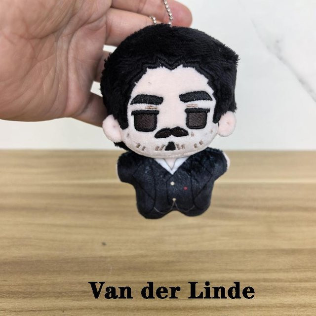 Yiran toy Red Dead Redemption 2 Morgan Arthur Und Van Der Linde Dutch Plüschtier, schwarz, 10cm - Bild 1
