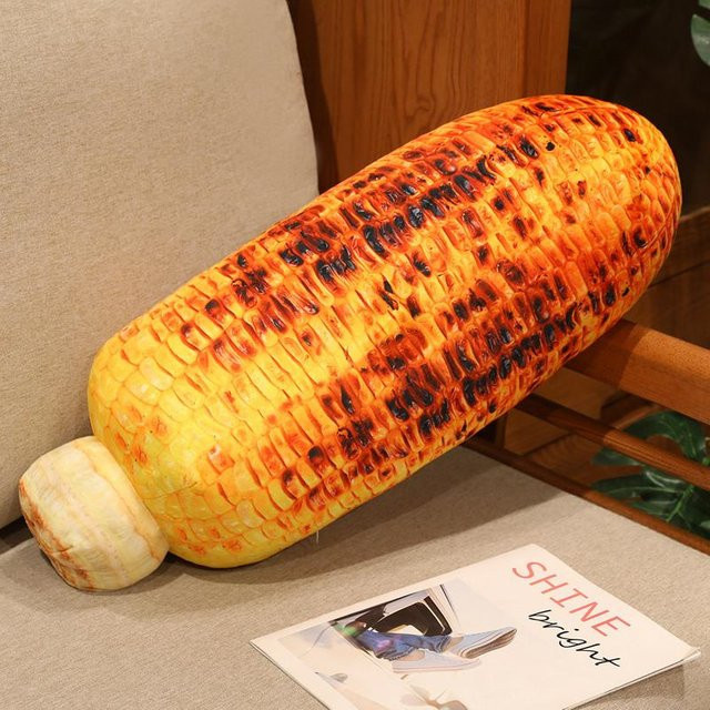Yiran Health & Beauty Plüsch Simulation Gemüse Obst Lebensmittel, Plüschtier, Bunt / Mehrfarbig, Gelb - Bild 1