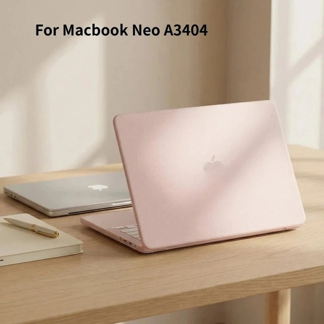 Apple Laptop-Hülle für MacBook Neo A3404 A18 Tablet in Pink, kratzfest und passgenau - Bild 1