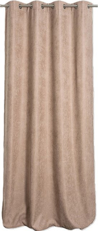 Cosy Living Wärmeschutzvorhang Luna mit Ösen, Beige, Breite: 145 cm, Höhe: 260 cm