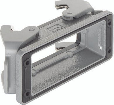 HARTING Anbaugehäuse 09 30 016 0392 in Grau aus Aluminium - Bild 1