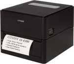 Citizen CL-E300 Thermopapier-Etikettendrucker in Schwarz mit USB, LAN und RS232C, 203 dpi und automatischem Schneiden - Bild 1