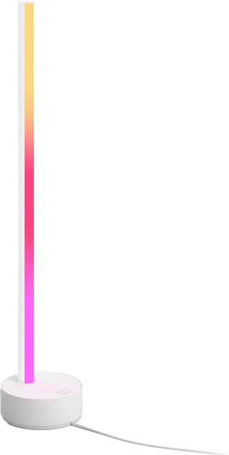 Philips Hue Gradient Signe Tischleuchte Weiß mit RGB-LED und Party-Effekt - Bild 1