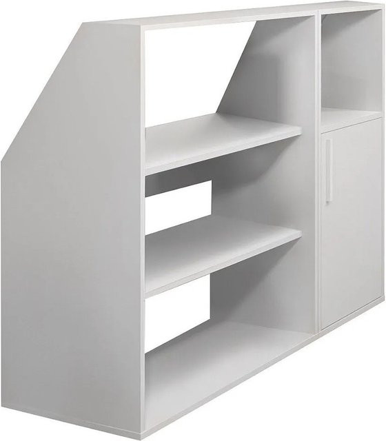Vente-unique Möbel für Schrägen Adezio Weiß Breite: 139,4 cm - Bild 1