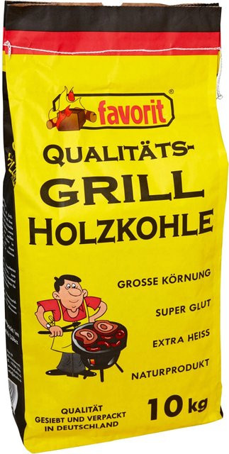 Favorit Grill-Holzkohle FSC, 10 kg - Bild 1