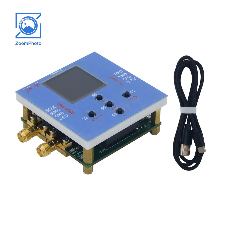 TZT LMX2595 V3 PLL-Kernplatine mit STM32-Steuerplatine und SMA-Buchsen für Hochfrequenz-Phase-Sperrschleifen (10 MHz-19 GHz) - Bild 3