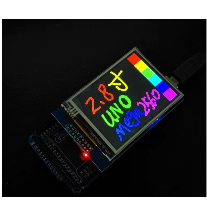 SZFYDOSH 2,6 Zoll TFT LCD Farb-Touchscreen-Modul mit 320 x 240 Pixeln für Arduino UNO und Mega2560 Boards - Bild 3