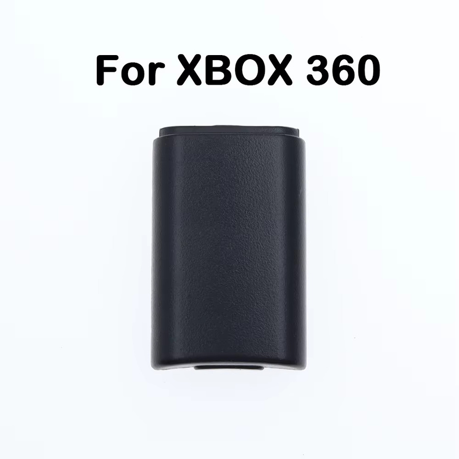 TingDong 5-teiliges Set Ersatz-Akku-Rückabdeckung für Xbox360 Wireless Controller in Weiß mit Akkuhalter und leitfähigen Federn - Bild 2