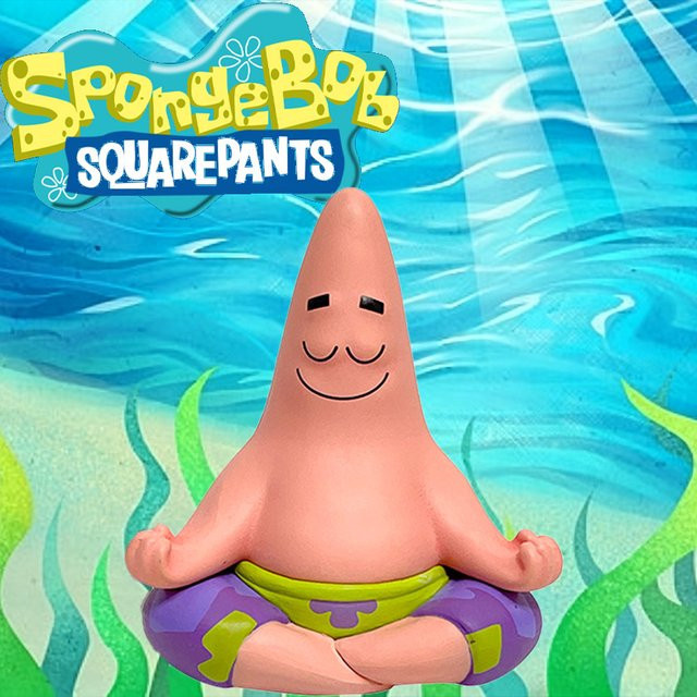 Bandai SpongeBob Schwammkopf Patrick Star, PVC-Figuren Puppe - Bild 1