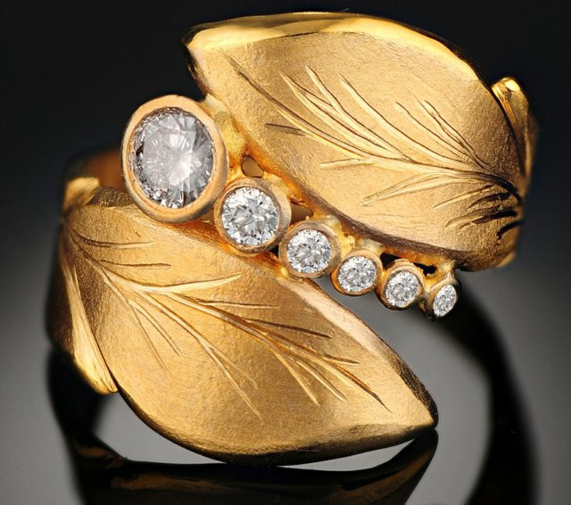 YoYo Verlobungsring Gold, Zirkonia, Damen - Bild 1
