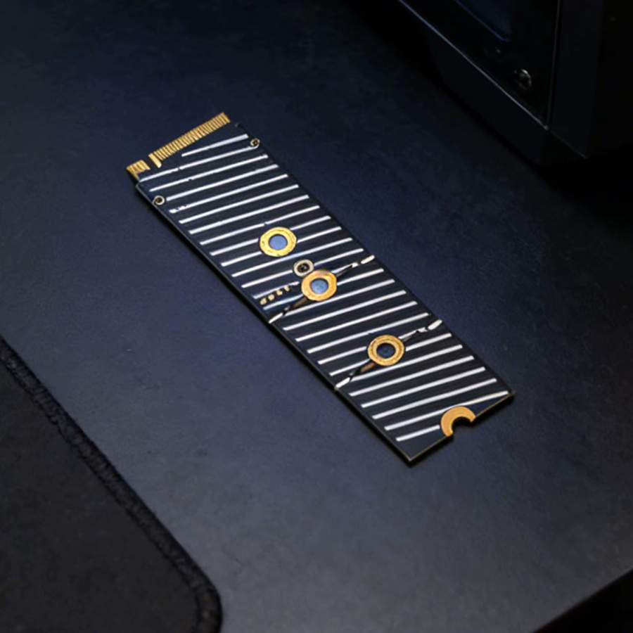 ALLOET M.2 WiFi A+E Key zu M Key SSD-Adapterkarte für NVMe SSD, Schwarz - Bild 3