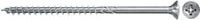 Fischer Spanplattenschraube Power-Fast II mit Senkkopf und Pozidriv-Antrieb, verzinkt, Durchmesser: 4,5 mm, Länge: 60 mm - Bild 1