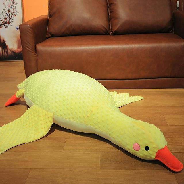 MIAOOWA Massage Ente Plüsch Spielzeug, gelb, ab 12 Jahre - Bild 1